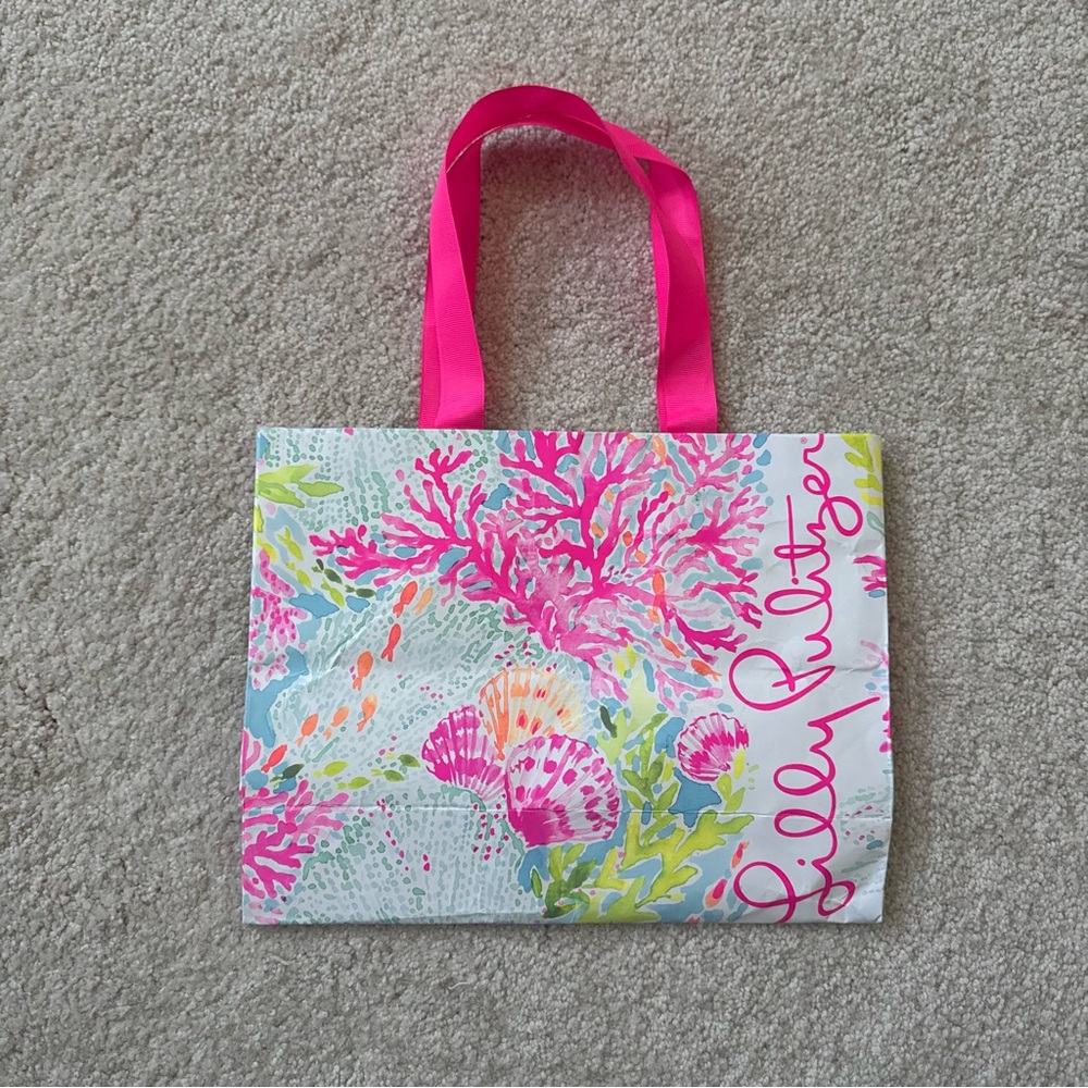 Lilly Pulitzer shopping bag